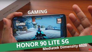 GAMING  HONOR 90 Lite 5G Prestasi Gaming Dengan Mediatek Dimensity 6020 [upl. by Ecadnak]