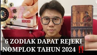 2024 ‼️6 ZODIAK DAPAT REJEKI NOMPLOK DI TAHUN 2024 ‼️ BAKAL JADI ORANG KAYA RAYA [upl. by Marlyn]