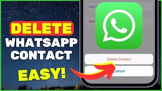 How to Delete WhatsApp Contact [upl. by Naaitsirhc]