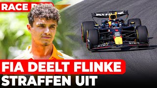 FIA deelt flinke straffen uit Verstappen over pole Was niet erg comfortabel  GPFans Race Day [upl. by Oswin]