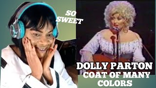 SUCH A BEAUTIFUL SONG  FIRST TIME HEARING Dolly Parton  Coat of Many Colors  REACTION [upl. by Itnahs]