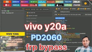 vivo y20apd2060 frp unlock toolvivo y20a y20 frp bypass unlock tool 2024 [upl. by Anairol]