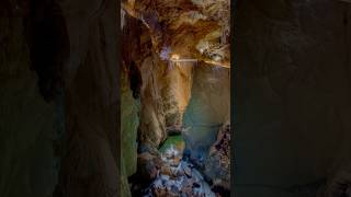 In the underground canyon beneath the entire village  Škocjan Caves travel cave underground [upl. by Loralyn118]