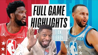 WELCOME BACK CLARKYY TEAM DURANT vs TEAM LEBRON  FULL GAME HIGHLIGHTS  2022 NBA ALLSTAR [upl. by Leventhal]