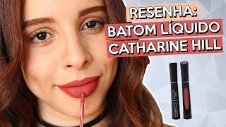 RESENHA BATOM LÍQUIDO MATTE  CATHARINE HILL ATENA  DAIENE CALMON [upl. by Einnos]