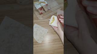 Mini wrap 🌯trending wrap tutorial snacks [upl. by Nnep]