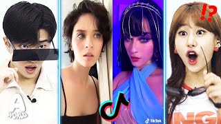 Koreans React To Knock Knock Transition Challenge Tiktok [upl. by Knighton]