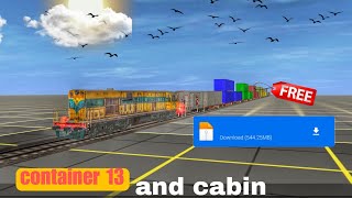 trainz simulator Android addons goods cain and container free download description link 🖇️👇✨🌟 [upl. by Swords]