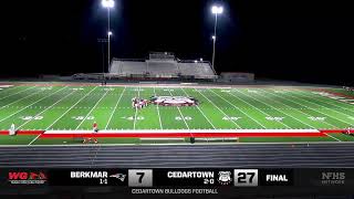 FOOTBALL Cedartown Bulldogs vs Berkmar Patriots part 2 [upl. by Gaskin642]