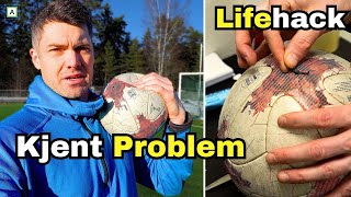 Fotballen lekker luft Lifehack 🤓 [upl. by Bedwell]