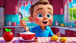 Pease Porridge Hot  Fun Counting Song for Kids  Nursery Rhymes amp Childrens Songs [upl. by Zeiler978]