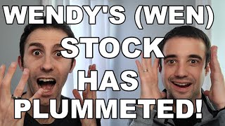 Whats going on with Wendys STOCK 🍔 Yielding OVER 550 😱 Yield TRAP or a Stock to Buy NOW [upl. by Curcio]