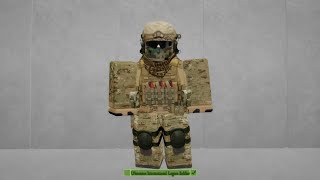 Roblox Ukrainian International Legion Soldier Avatar Build [upl. by Jansson]