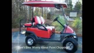 Custom Golf Cart Body  Electric Club Car Precedent Golf Car [upl. by Mattheus]