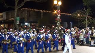 Tetzlaff MS Trojan Band  2017 Seal Beach Christmas Parade [upl. by Leelah]