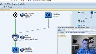 SAP Workflow with Web Dynpro ABAP SAP Tutorial Part 11 [upl. by Eelram]