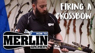 Merlin Archery HOW TO No 8  Firing a Crossbow [upl. by Derte]