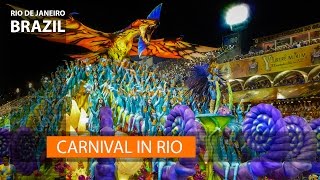 Brazil Carnival The Rio de Janeiro parade in 1 minute [upl. by Anirec762]