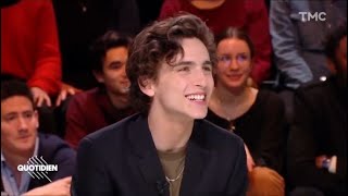 timothée chalamet pronouncing his name for almost 2 minutes [upl. by Asoramla]