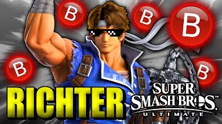 Richter Is TopTier Stealing Souls With Richter  Smash Ultimate Montage [upl. by Yecnuahc]