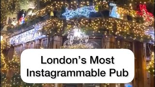 LONDONS MOST INSTAGRAMMABLE PUB [upl. by Dela919]