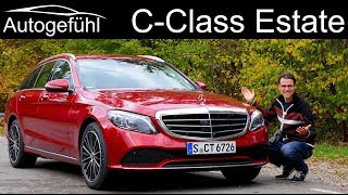 New C200 MHEV Mercedes CClass FULL REVIEW CClass Estate Wagon CKlasse TModell Kombi  Autogefühl [upl. by Nirol]