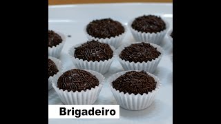 How to make Brigadeiro  Brazilian Chocolate Truffle Recipe  Short Version [upl. by Anertac784]