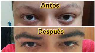 ▶COMO HACER CRECER TUS CEJAS Y PESTAÑAS DE FORMA NATURAL SENCILLA Y ECONÓMICA [upl. by Nnewg]