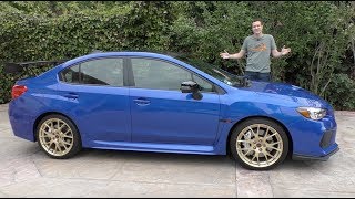 The 50000 Subaru WRX STI Type RA Is the Most Expensive Subaru Ever [upl. by Anauqes]