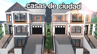 construí casas de ciudad en bloxburg [upl. by Elstan150]