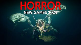 New HORROR Games in UNREAL ENGINE 5 and Unity coming in 2024 [upl. by Naujad]