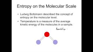 Entropy on the molecular scale [upl. by Valerle898]