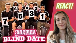 SIDEMEN BLIND DATING 1 egirl reaction [upl. by Carmita]