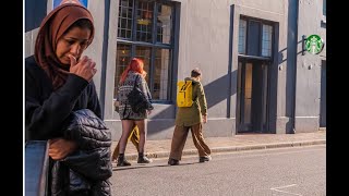 POV Street Photography around Portsmouth city center 2022 with the Fujifilm Xpro 3 [upl. by Milena184]