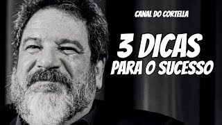 3 Dicas Para O Sucesso  Mario Sergio Cortella [upl. by Gudrun]