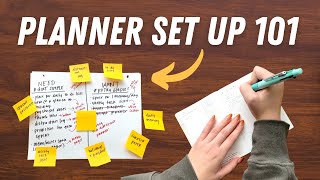 How To Set Up Your New Planner [upl. by Hendrix]