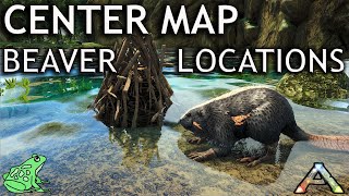 Ark Center Map Beaver Dam Locations  Where to Find Castoroides on the Center [upl. by Anih892]