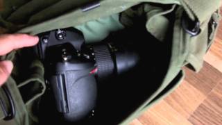 Fototasche DOMKE F3x Review canikon camera bag [upl. by Hsakiv]