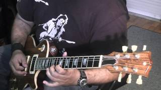 Gary Moore style  Blues Licks C Minor by Panos A Arvanitis backing Track included [upl. by Froemming]