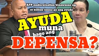 AFP modernization binawasan ng 10 billion nakakababa ng morale sa mga kasundaluhan [upl. by Michaela]