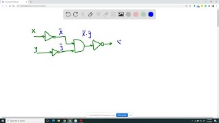 In Exercises 1–5 find the output of the given circuit [upl. by Asiram534]