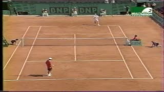 ATP Roland Garros 99 Hrbaty vs Kafelnikov 2nd [upl. by Quennie]