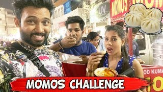 MOMOS Challenge  Sanjhalika Vlog [upl. by Loziram]