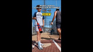 Louisville Slugger Meta USSSA 10 2022 Review after Demarini CF Snapped in half [upl. by Gazo118]