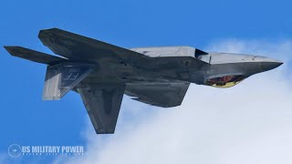 Watch This Insane Video F22 Raptor Aerial Maneuvers [upl. by Lu174]