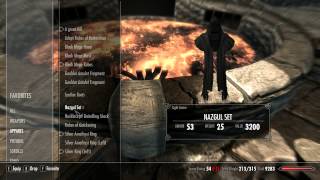 Nazgul ArmorSet Skyrim Mod [upl. by Nataniel]