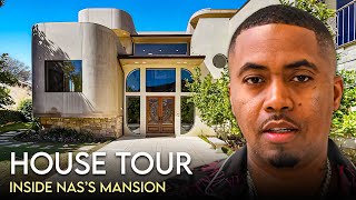 Nas  House Tour  New 35 Million Calabasas Mansion amp Georgia Estate [upl. by Idas247]