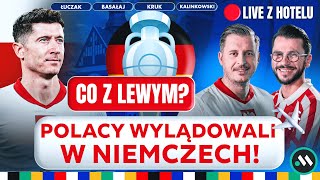 POLACY WYLĄDOWALI W HANOWERZE LEWANDOWSKI KONTUZJOWANY SPECJALNY LIVE Z HOTELU REPREZENTACJI [upl. by Aihsemaj]