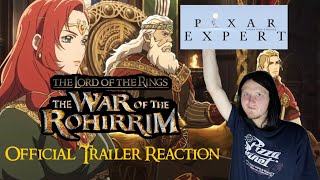 The Lord of the rings War of the Rohirrim Official Trailer Reaction [upl. by Platus716]