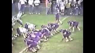 Lewistown High School vs Lock Haven Bobcats High School 1991 Football [upl. by Esinel954]